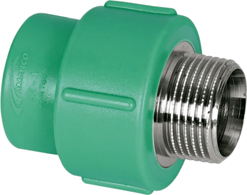 Adaptador de transição F–M — referência visual do catálogo